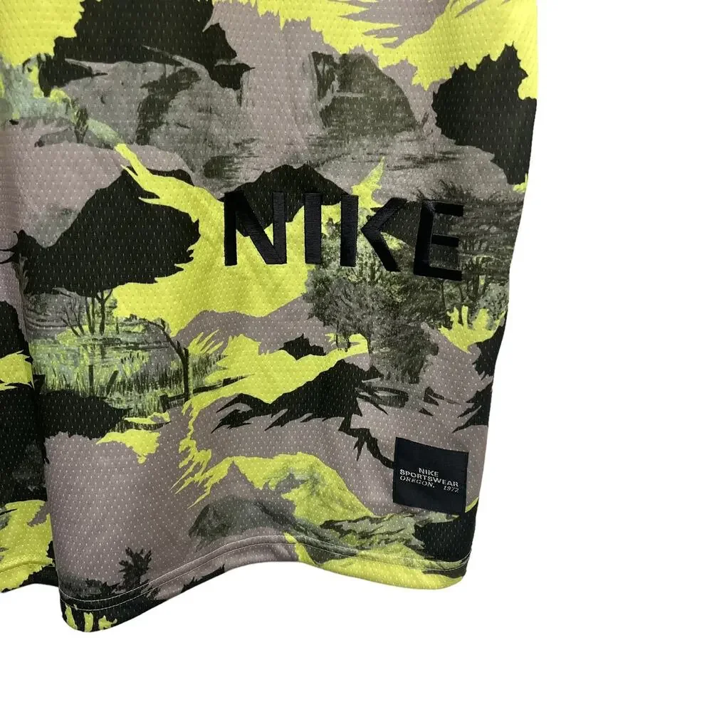 Nike‎ Sportswear Short-Sleeve Hype Hike Camo Top